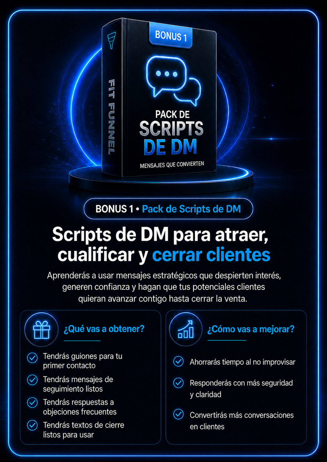 Bonus Pack de Scripts de DM Fit Funnel