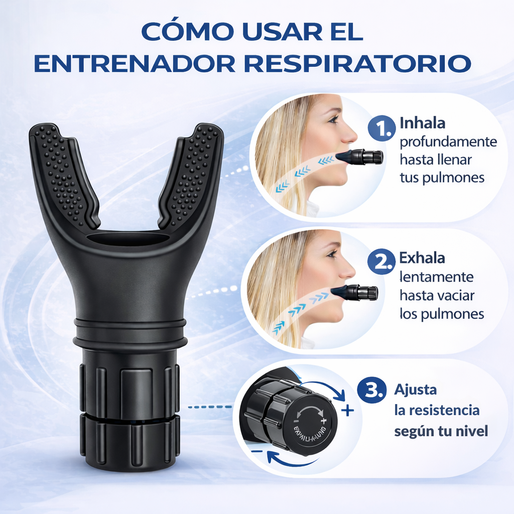 OxyForce | Entrenador Pulmonar Profesional