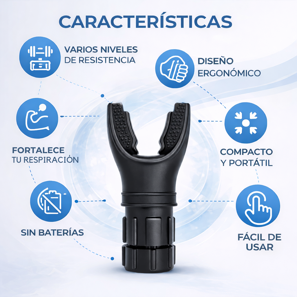 OxyForce | Entrenador Pulmonar Profesional