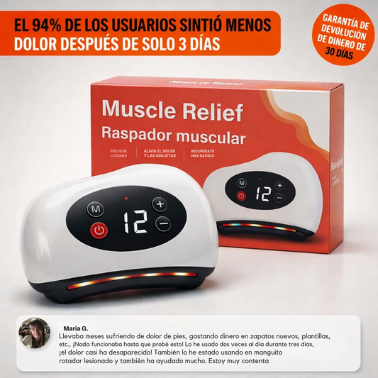 Muscle Relief Pro | Masajeador con Luz Roja
